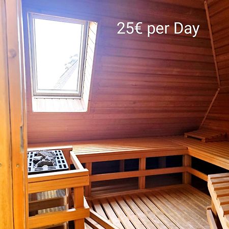 Dachnest Mit Terasse & Sauna Oerlinghausen Exterior foto