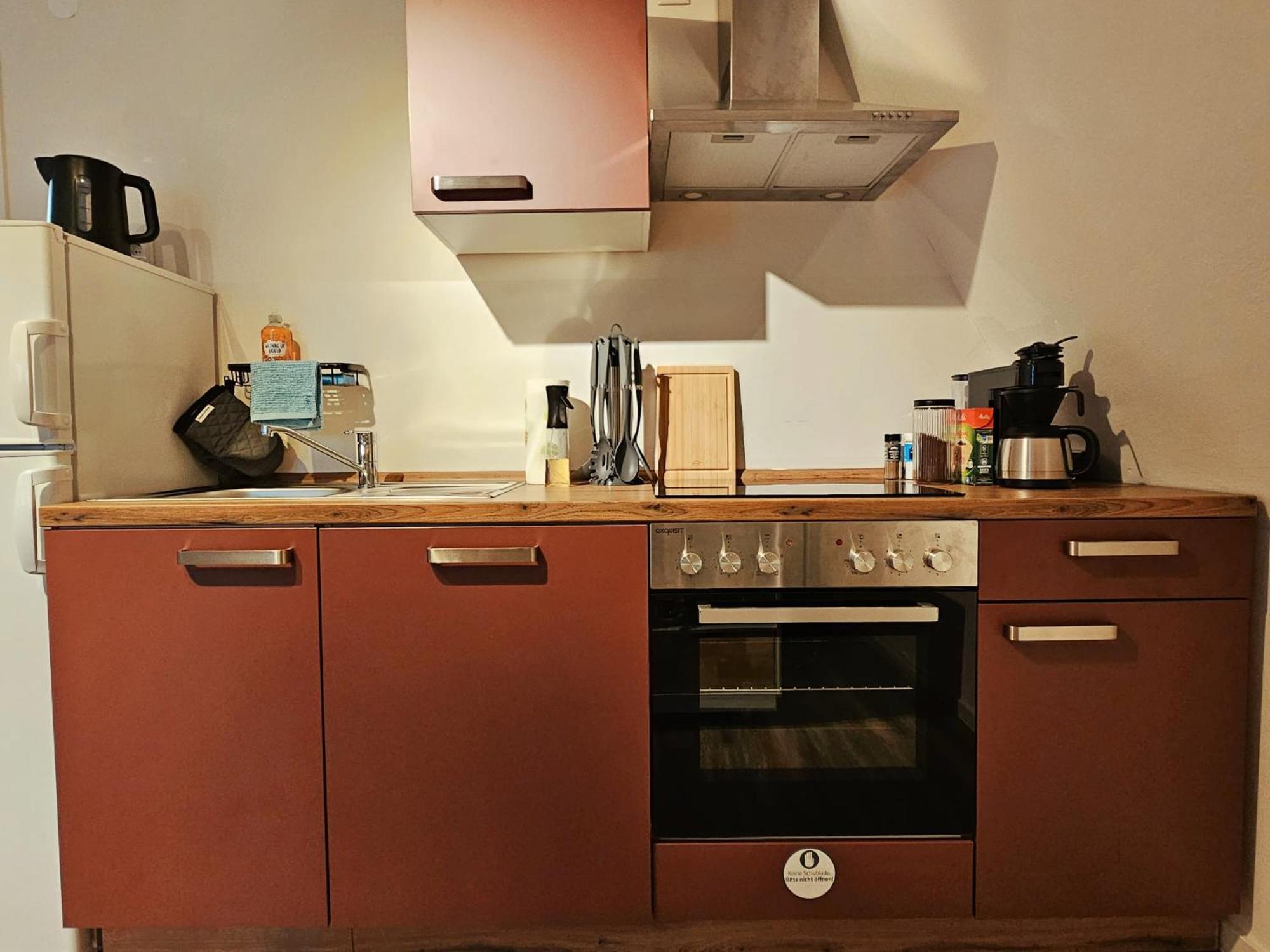 Dachnest Mit Terasse & Sauna Oerlinghausen Exterior foto